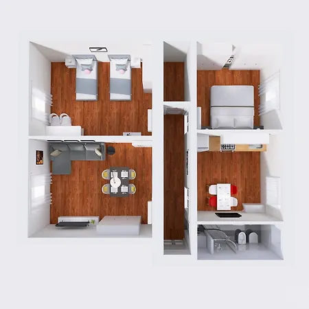 The Rent - Spacious Two-bedroom In Porta Romana * Milão